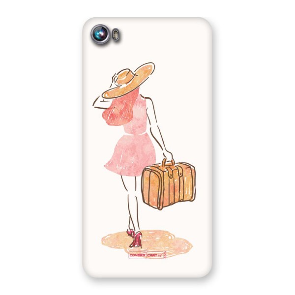 Travel Girl Back Case for Canvas Fire 4