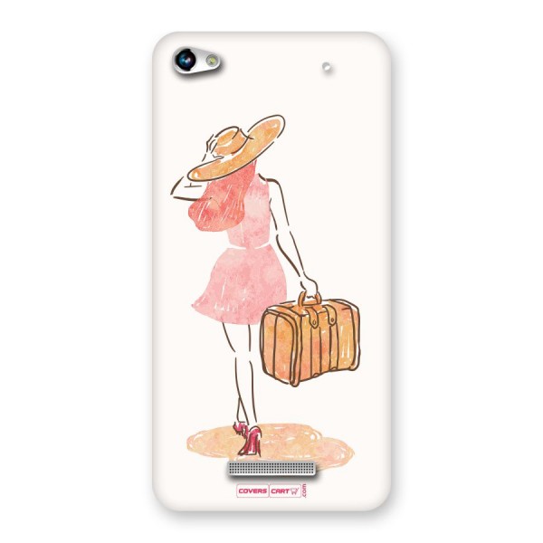 Travel Girl Back Case for Canvas Hue 2 A316