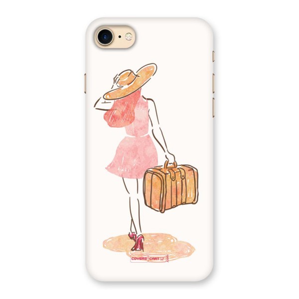 Travel Girl Back Case for iPhone 7
