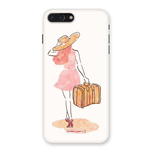 Travel Girl Back Case for iPhone 7 Plus