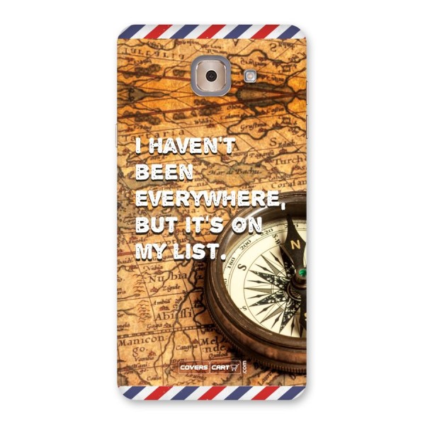 Travel Quote Back Case for Galaxy J7 Max