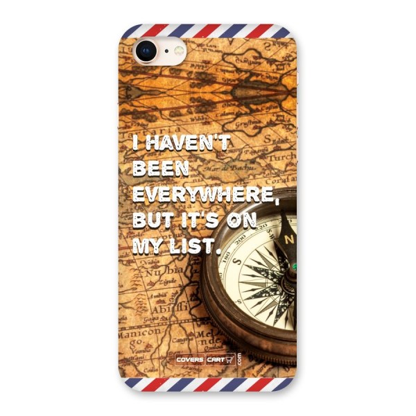 Travel Quote Back Case for iPhone 8