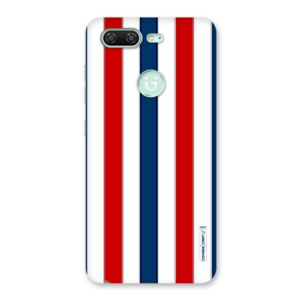 Tricolor Stripes Back Case for Gionee S10