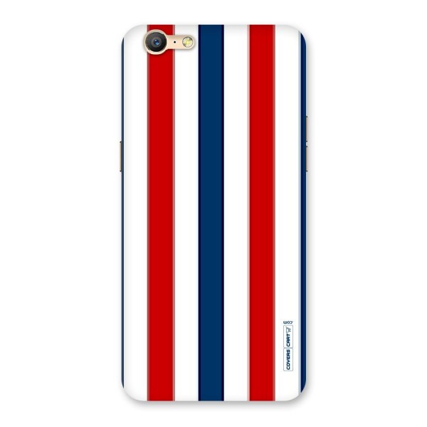 Tricolor Stripes Back Case for Oppo A57