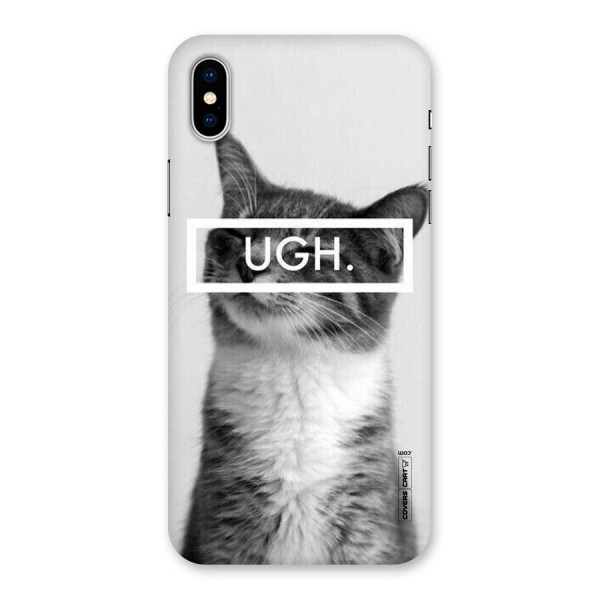 Ugh Kitty Back Case for iPhone X