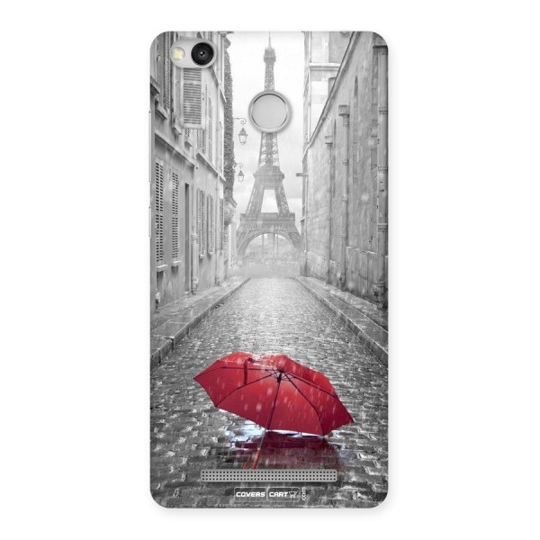 Umbrella Paris Back Case for Redmi 3S Prime