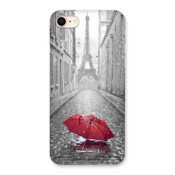 Umbrella Paris Back Case for iPhone 8