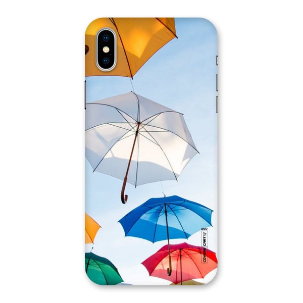 Umbrella Sky Back Case for iPhone X
