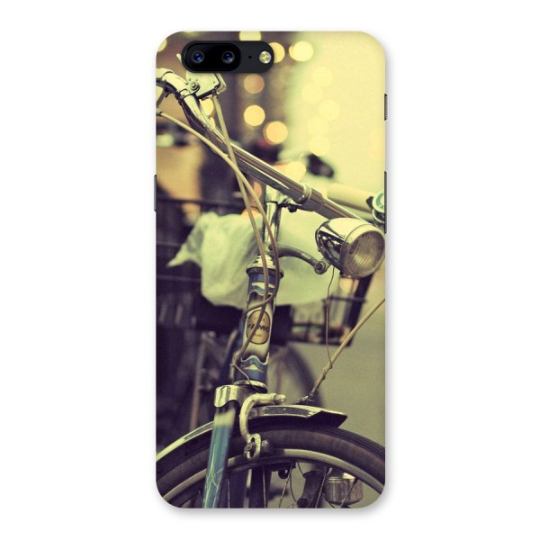 Vintage Bicycle Back Case for OnePlus 5