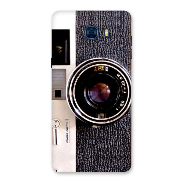 Vintage Camera Back Case for Galaxy C7 Pro