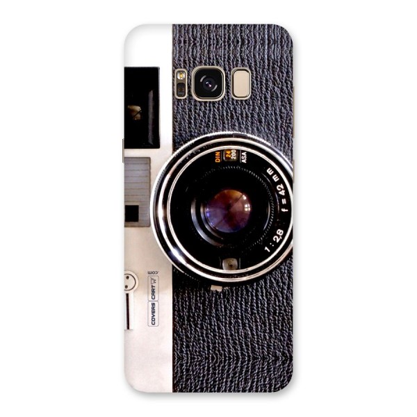 Vintage Camera Back Case for Galaxy S8