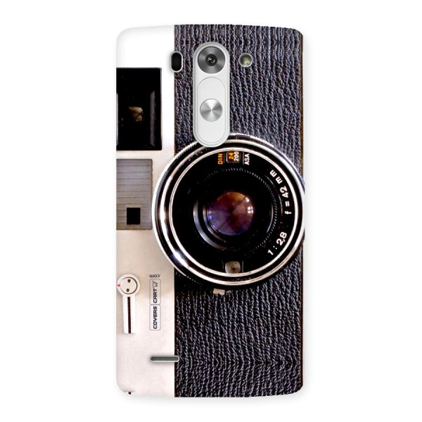 Vintage Camera Back Case for LG G3 Mini