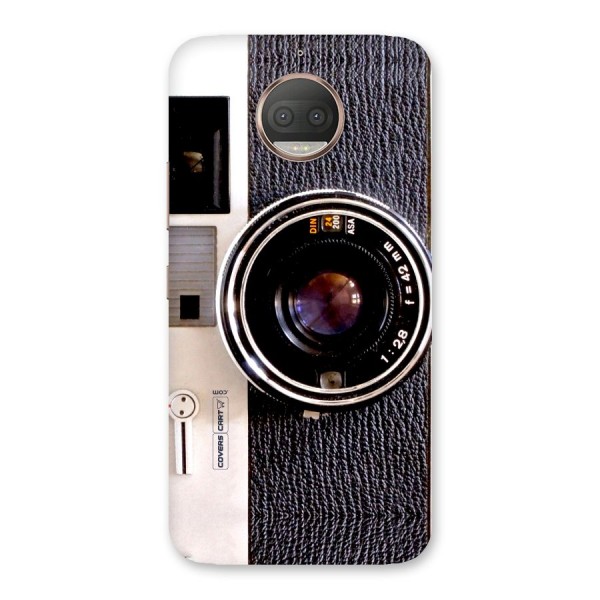 Vintage Camera Back Case for Moto G5s Plus