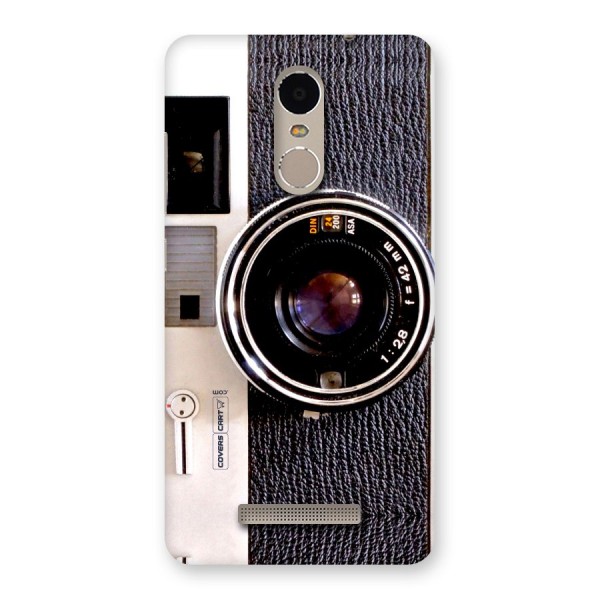 Vintage Camera Back Case for Xiaomi Redmi Note 3