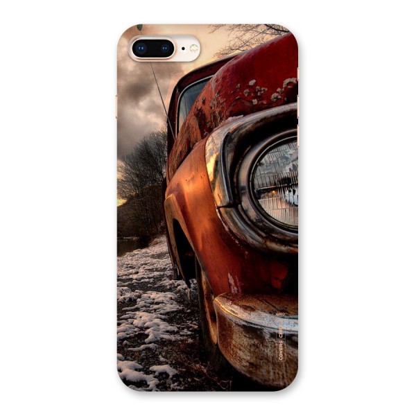 Vintage Car Headlight Back Case for iPhone 8 Plus