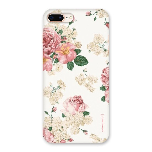 Vintage Floral Pattern Back Case for iPhone 8 Plus