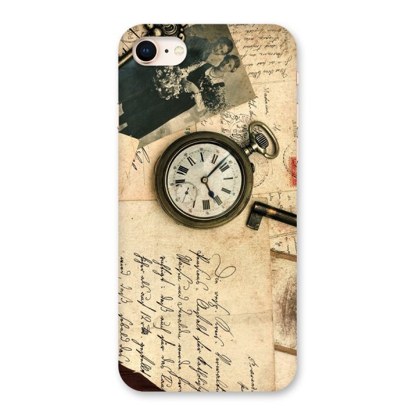 Vintage Post Cards Back Case for iPhone 8