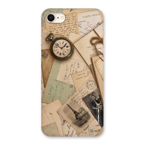 Vintage Postcards Back Case for iPhone 8