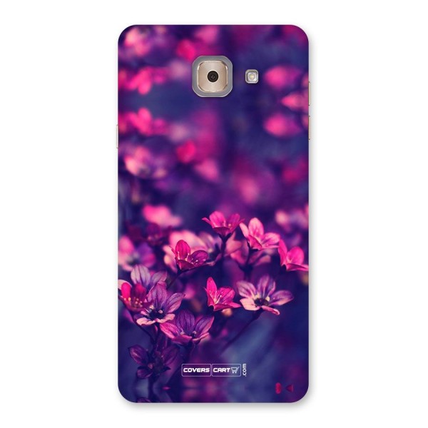 Violet Floral Back Case for Galaxy J7 Max