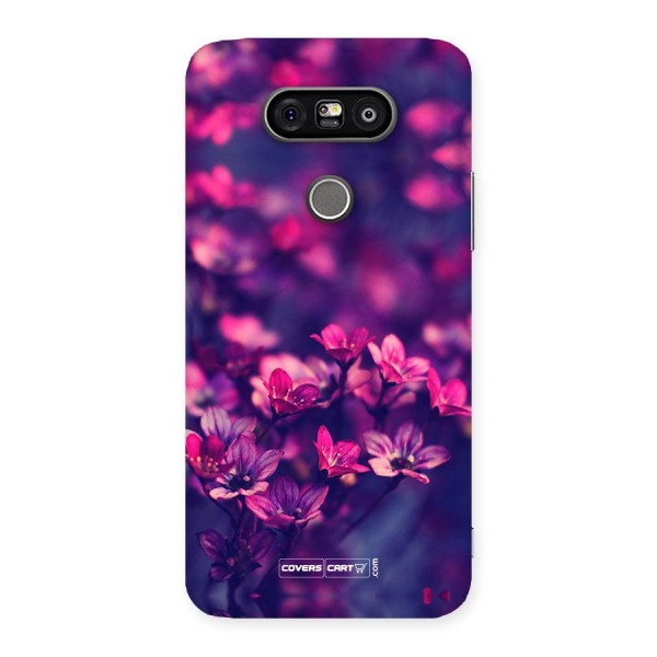 Violet Floral Back Case for LG G5