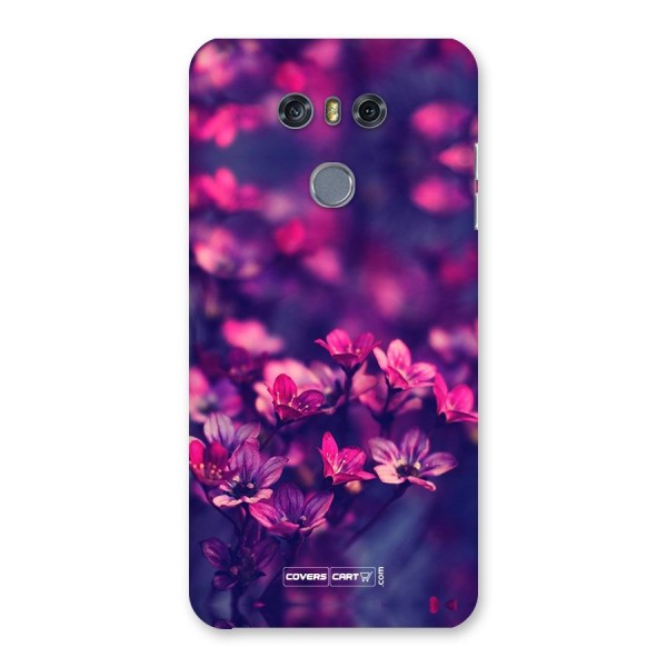Violet Floral Back Case for LG G6