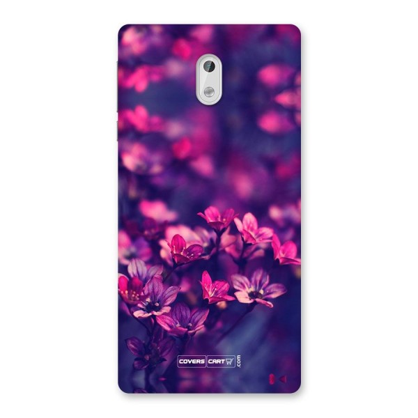 Violet Floral Back Case for Nokia 3