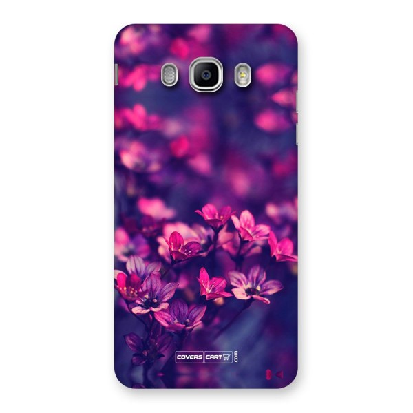 Violet Floral Back Case for Samsung Galaxy J5 2016