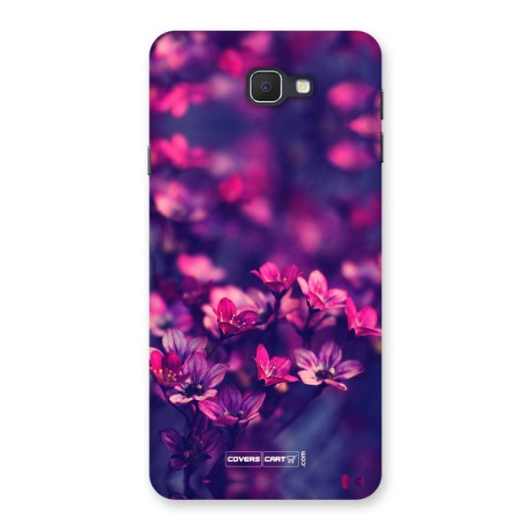 Violet Floral Back Case for Samsung Galaxy J7 Prime