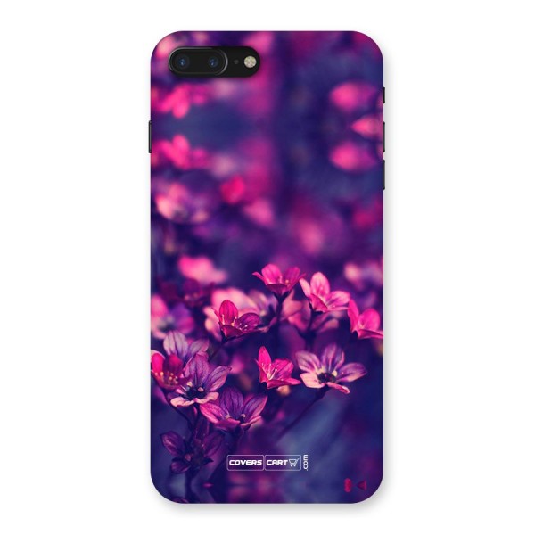 Violet Floral Back Case for iPhone 7 Plus