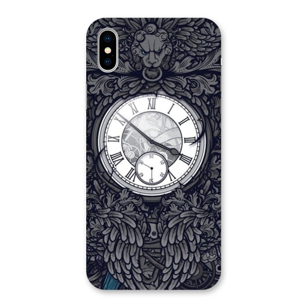 Wall Clock Back Case for iPhone X