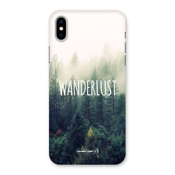 Wanderlust Back Case for iPhone X