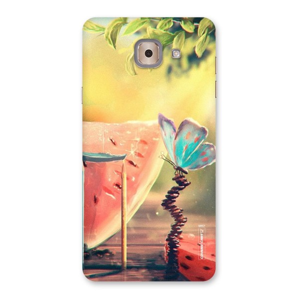 Watermelon Butterfly Back Case for Galaxy J7 Max