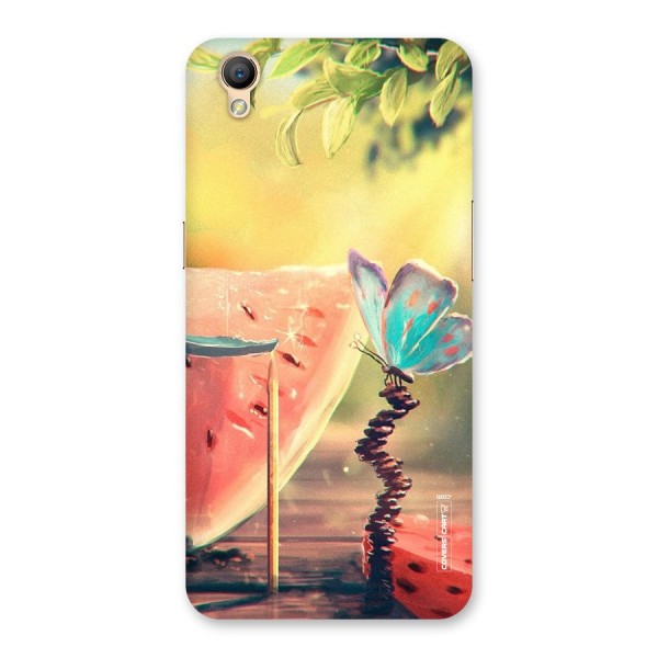 Watermelon Butterfly Back Case for Oppo A37