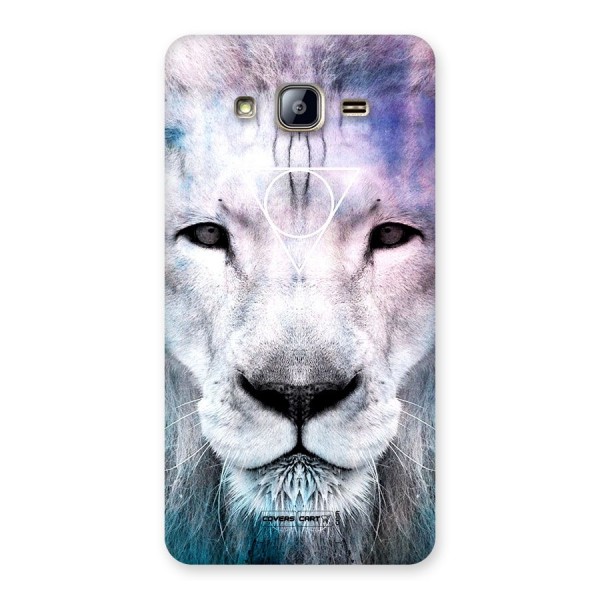 White Lion Back Case for Galaxy On5