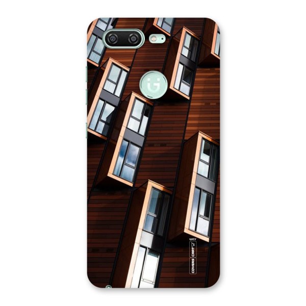 Window Abstract Back Case for Gionee S10