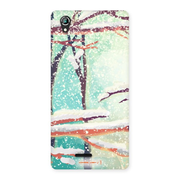 Winter Season Back Case for Lava Iris 800