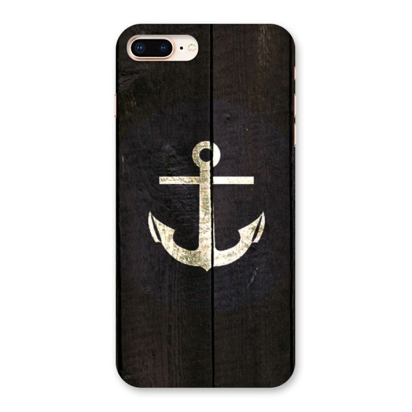 Wood Anchor Back Case for iPhone 8 Plus
