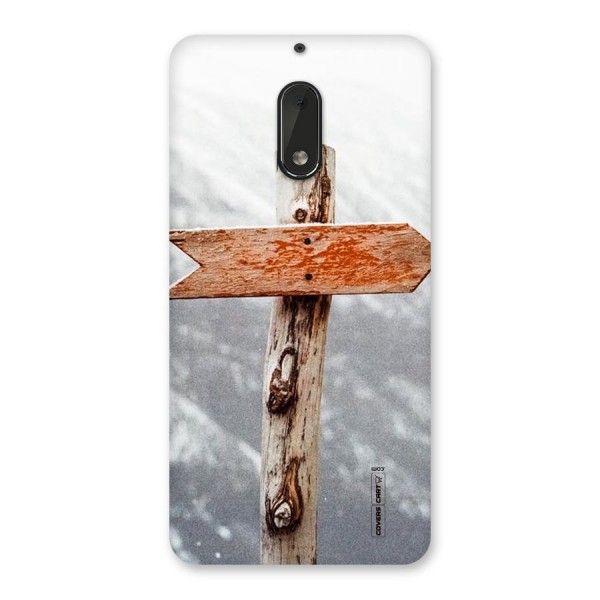 Wood And Snow Back Case for Nokia 6