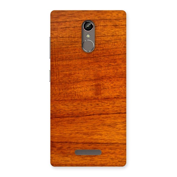 Wood Texture Design Back Case for Gionee S6s