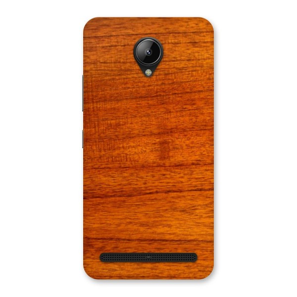 Wood Texture Design Back Case for Lenovo C2