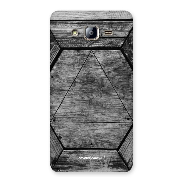 Wooden Hexagon Back Case for Galaxy On5