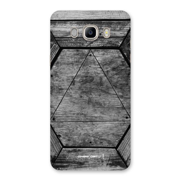 Wooden Hexagon Back Case for Galaxy On8