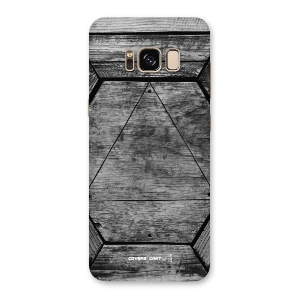 Wooden Hexagon Back Case for Galaxy S8