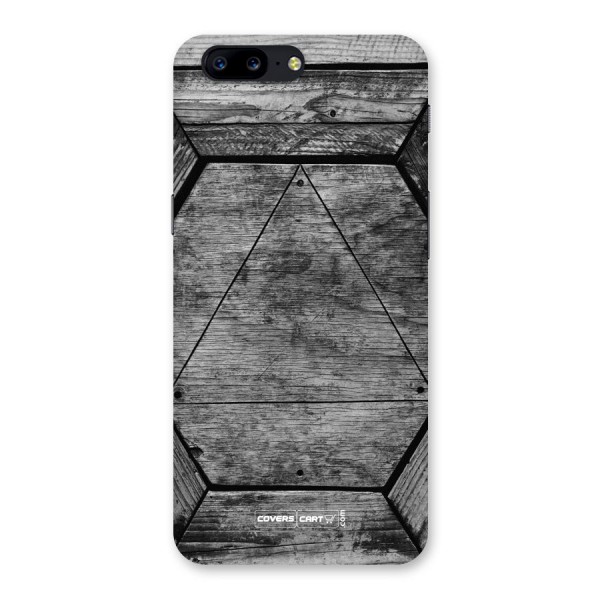 Wooden Hexagon Back Case for OnePlus 5