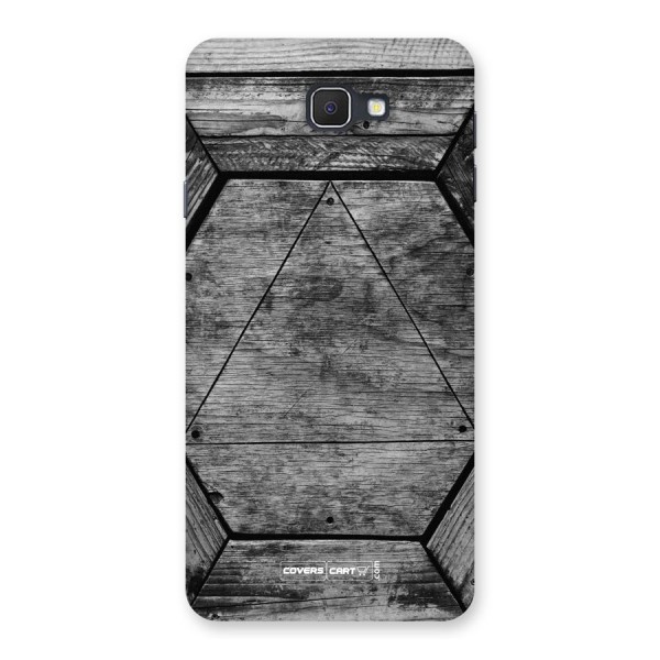 Wooden Hexagon Back Case for Samsung Galaxy J7 Prime