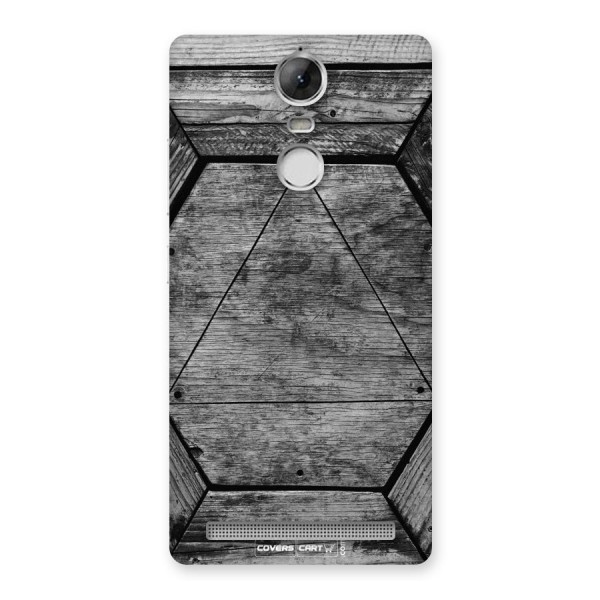 Wooden Hexagon Back Case for Vibe K5 Note