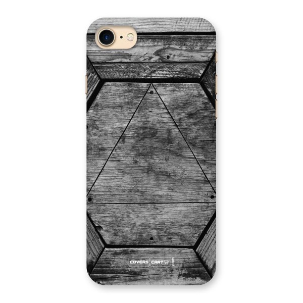 Wooden Hexagon Back Case for iPhone 7