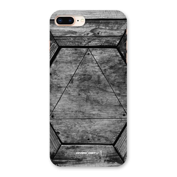 Wooden Hexagon Back Case for iPhone 8 Plus