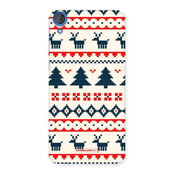 Christmas Design Pattern Back Case for HTC Desire 820s