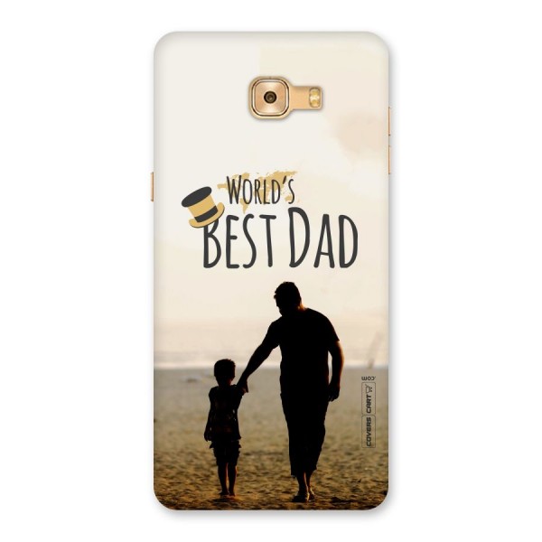 Worlds Best Dad Back Case for Galaxy C9 Pro